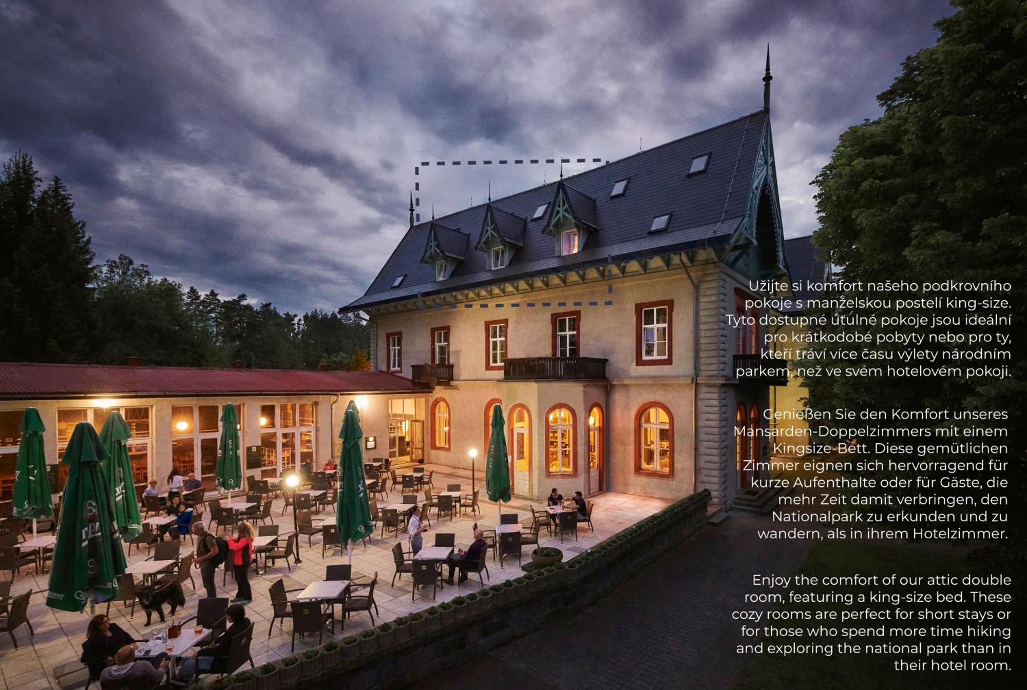 Hotel Mezni Louka ฮเรนสโก ห้อง รูปภาพ